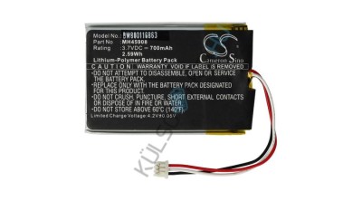 &amp;Icirc;nlocuire baterie pentru căști fără fir VHBW pentru Corsair MH45908 - 700 mAh 3,7 V Li-polimer foto