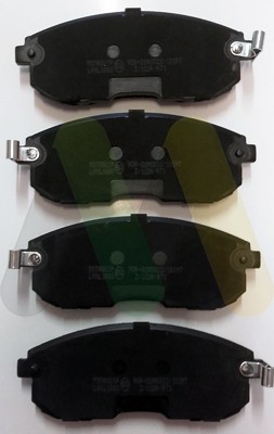 MOTAQUIP LVXL1880 set placute frana,frana disc