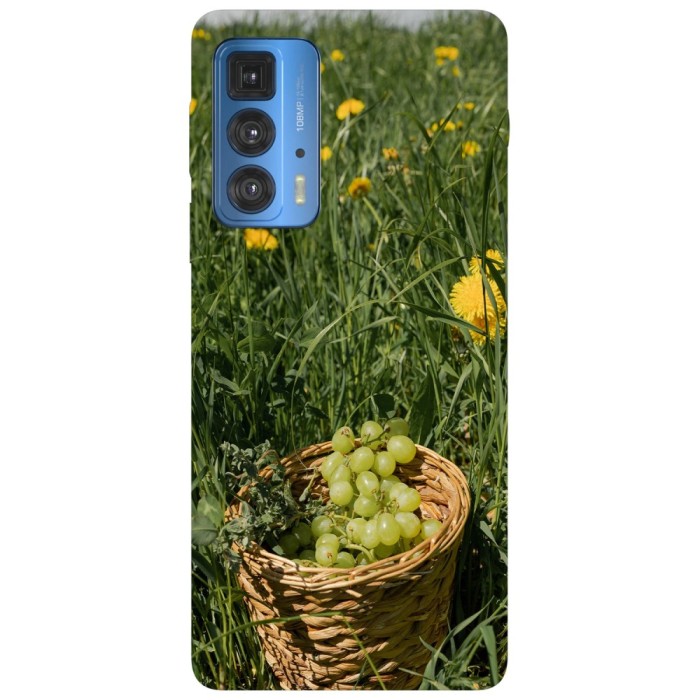 Husa compatibila cu Motorola Edge 20 Lite model Grapes basket, Silicon, TPU, Viceversa