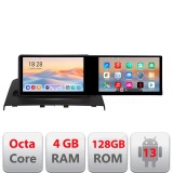 Navigatie Android Land Rover Freelander 2007-2015, 2 ecrane, 4GB+128GB