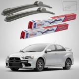 Cumpara ieftin Ștergătoare Mitsubishi Lancer Sedan (CY), EVO X 2008-2017 | Set Față Flat &ndash; TeamCar&reg;