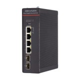 Switch industrial 4 x 1G PoE 802.3bt, 2 x SFP 1G, fara sursa, Management - HIKVISION DS-3T1506HP-SI-4P2F SafetyGuard Surveillance