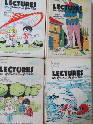 Lectures en francais facile pour les eleves de Ve-VIIIe (4 vol.) - Marcel Saras foto