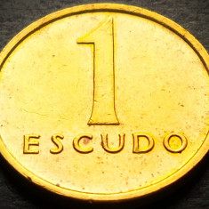 Moneda 1 ESCUDO - PORTUGALIA, anul 1982 *cod 4178 A = A.UNC