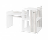 Patut modular multifunctional 5 configurari diferite 190 x 72 cm Multi White Artwood, Lorelli