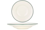 Rinart Farfurie cu paste - Green Edge - Por&Aring;&pound;elan - 27 cm (400cc) - set de 2