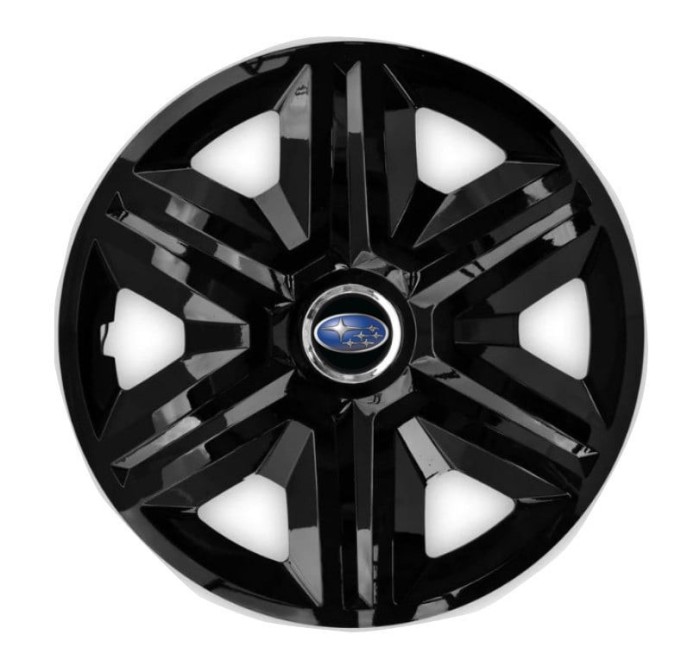 Set 4 Capace Roti pentru Subaru, model Fast Black