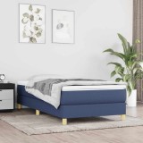 VidaXL Cadru de pat fără saltea țesătură albastră 80x200 cm 3120572