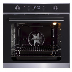 Cuptor incorporabil Samus SC626GDXC9, Electric, 75 L, 9 functii de gătire, Display digital, Grill, Funcție pizza, Convecție 3D, Clasă energetică A, Au