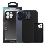Husa Iphone 15 Pro Max Spacer, grosime 1.5mm, material flexibil TPU, negru &quot;SPPC-AP-IP15PM-TPU&quot;