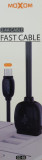 Cablu de date si incarcare USB Micro 2,4 A negru, model cc65 - Moxom