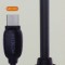 Cablu de date si incarcare USB Micro 2,4 A negru, model cc65 - Moxom