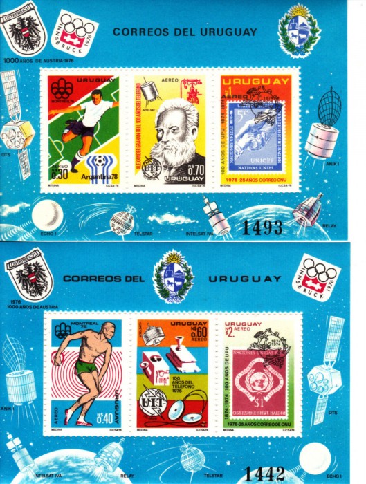 URUGUAY, EVENIMENTE - BLOCURI MNH