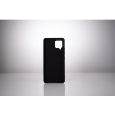 Husa Samsung Galaxy A42 Spacer, negru, grosime 2mm, material flexibil silicon + interior cu microfibra &quot;SPPC-SM-GX-A42-SLK&quot;