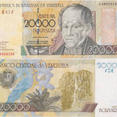 2004 (25 V), 20,000 Bolívares (P-86c) - Venezuela - stare UNC