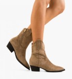 Cumpara ieftin Botine dama Lexz Khaki