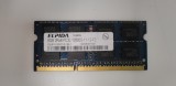 Memorie RAM Laptop, Elpida, 8GB, 2Rx8, DDR3L, PC3L-12800S, 1600MHz, 1.35V, EBJ81UG8EFU0-GN-F, CL11, Non-ECC, SODIMM, 204 pini