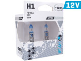 Becuri Vision Alb Nelimitat H1 12v 55w P14,5s U E4 + 120%, 2 Buc 58811