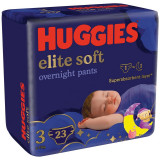 Cumpara ieftin Huggies - Elite Soft Overnights Pants (nr 3) 23 buc, 6-11 kg