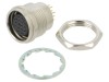 Conector circular soclu mamă HIROSE HR25 16 pini THT 30V AC 42V DC aurit push-pull