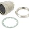 Conector circular soclu mamă HIROSE HR25 16 pini THT 30V AC 42V DC aurit push-pull