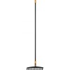 Grebla universala Fiskars Solid, 12 dinti, aluminiu, 41cm, 164cm. Greblat iarba, ramuri, nivelat sol