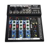 Mixer audio digital fara amplificare cu 4 canale si Bluetooth WVNGR F4-MB