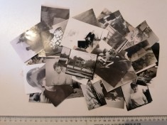 LOT 50 POZE / FOTOGRAFII VECHI ALB NEGRU