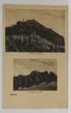 ZLATNA : DETUNATA GOALA si DETUNATA FLOCOASA , FOTO- MONTAJ , CARTE POSTALA ILUSTRATA ,1933