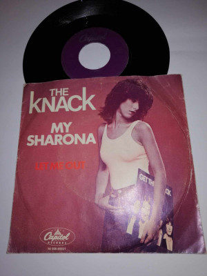 The Knack My Sharona single vinil vinyl 7&amp;rdquo; Capitol 1979 NL VG+ foto