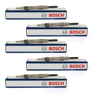 Set 5 Buc Bujie Incandescenta Bosch Saab 9-3 2002-2015 0 250 202 036 foto