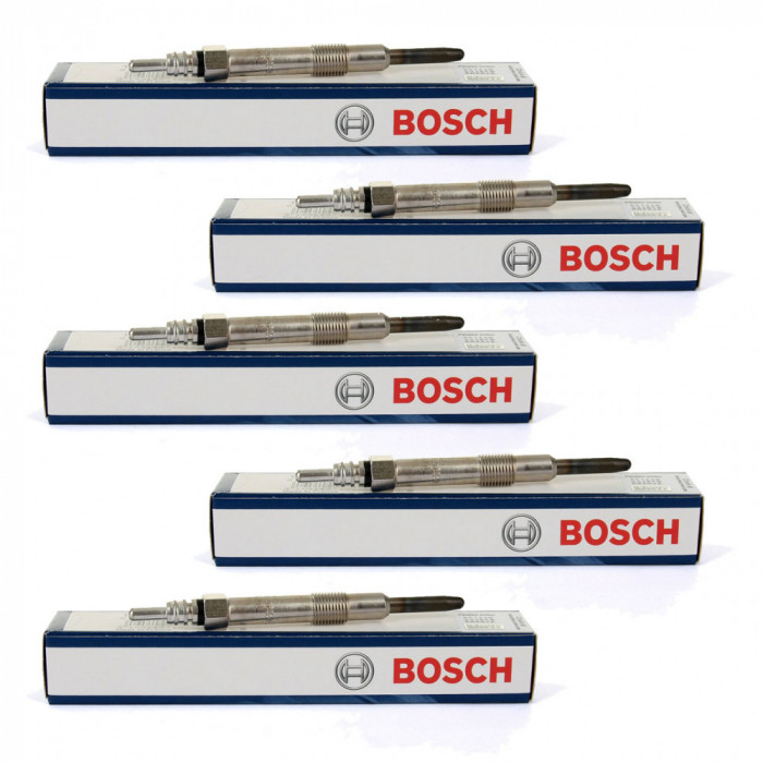 Set 5 Buc Bujie Incandescenta Bosch Saab 9-3 2002-2015 0 250 202 036