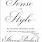 The Sense of Style: The Thinking Person&#039;s Guide to Writing in the 21st Century