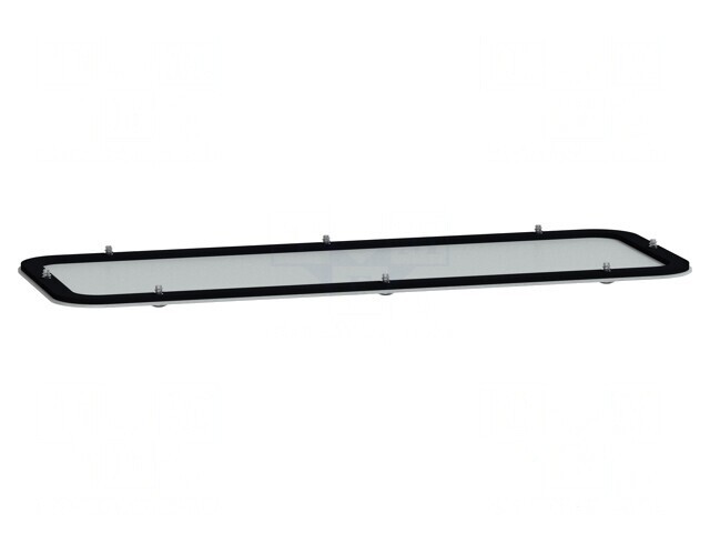 Placă trecere cabluri oțel 130x345mm Spacial S3D