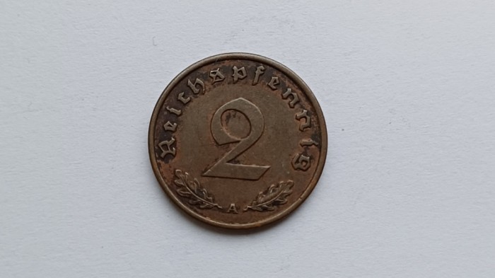 Germania-2 reichspfenig 1939 A