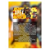 Poster Infografic Apex Legends, carton premium 250g, A4