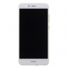Display LCD cu Touchscreen Huawei P10 Lite, cu Acumulator Alb, Service Pack