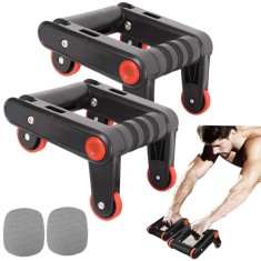 Manere de fitness cu role pentru flotari foto