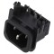 Conector Alimentare AC 10A 250V THT IEC 60320