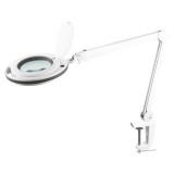 Lampa cu lupa Rebel, LED, 10 W, 5 Dioptrii, 730 lm, 6500 K, clema metalica, Alb