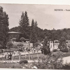 Carte Postala veche - Sovata, vedere din parc, circulata 1964