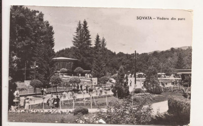 Carte Postala veche - Sovata, vedere din parc, circulata 1964 foto