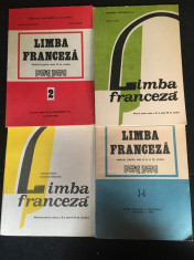 Limba franceza/ 4 volume/ manuale ?colare liceu/ foto