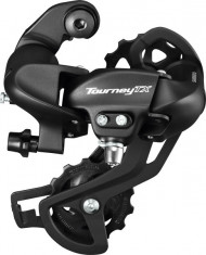 Schimbator Spate Shimano Tourney Tx Rd-Tx800Sgsl, 7 8Vit, Prindere Directa, Negru foto