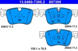 ATE 13.0460-7300.2 set placute frana,frana disc
