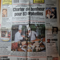 ziarul francez "france-soir" 30 decembrie 1989-articol si foto revolutia romana