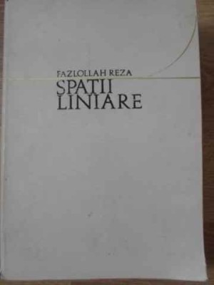 SPATII LINIARE-FAZLOLLAH REZA-215869 foto