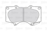 VALEO 301857 FIRST set placute frana,frana disc