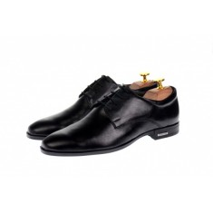 OFERTA marimea 41 - Pantofi barbati eleganti, din piele naturala LAMON2N