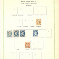 FRANTA.1853/1941 ALBUM YVERT ET TELLIER Colectie cronologica timbre stampilate